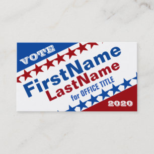 Carte De Visite Créez un modèle de campagne