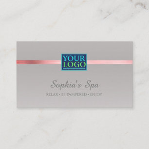 Carte De Visite Créez Votre Nom d'Entreprise de Logo en DIY, Argen