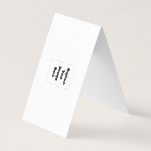Carte De Visite Créez votre propre blanc