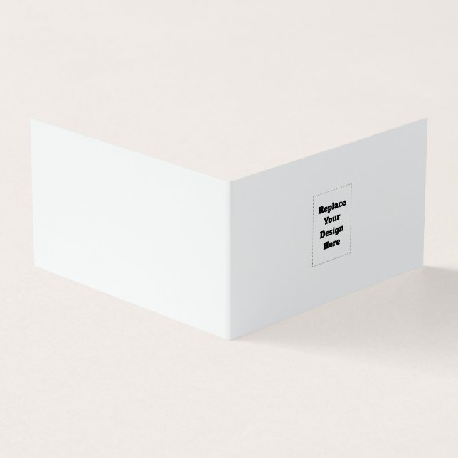 Carte De Visite Créez Votre Propre blanc (Extérieur)
