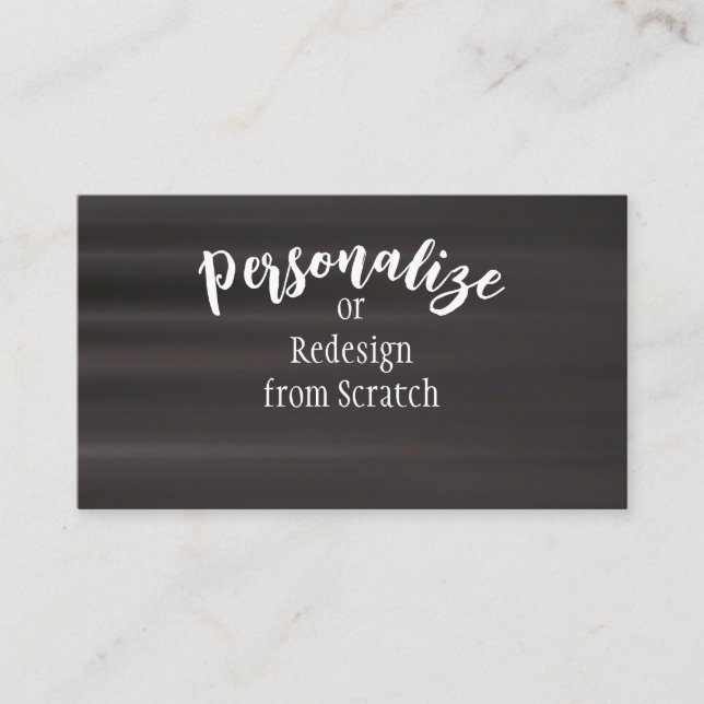 Carte De Visite Créez votre propre conception personnalisée (Devant)