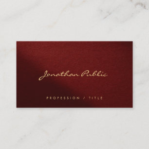 Carte De Visite Créez Votre Propre Entreprise de Calligraphie Scri