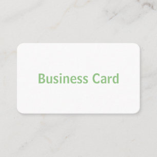 Carte De Visite Créez votre propre modèle arrondi 8,9 cm x 5,1 cm