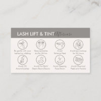 Crème Beige Tan Aftercare pour Lash Lift et Tint