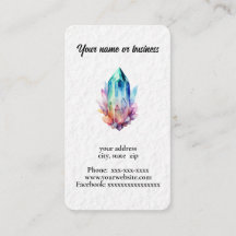 cristaux d'aquarelle