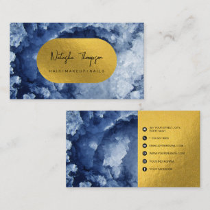 Carte De Visite Cristaux de Mer pour Maquillage Cheveux Ongles Feu