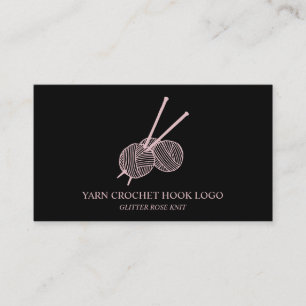 Carte De Visite Crochet à laine