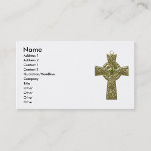 Carte De Visite Croix celtique 1