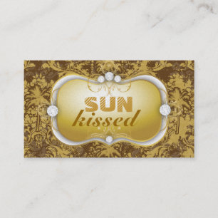 Carte De Visite Cru Brown de paume de 311 Ciao Bella métallique