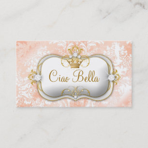 Carte De Visite Cru de 311 de crème de Ciao Bella "pêches et" ch
