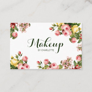 Carte De Visite Cru floral