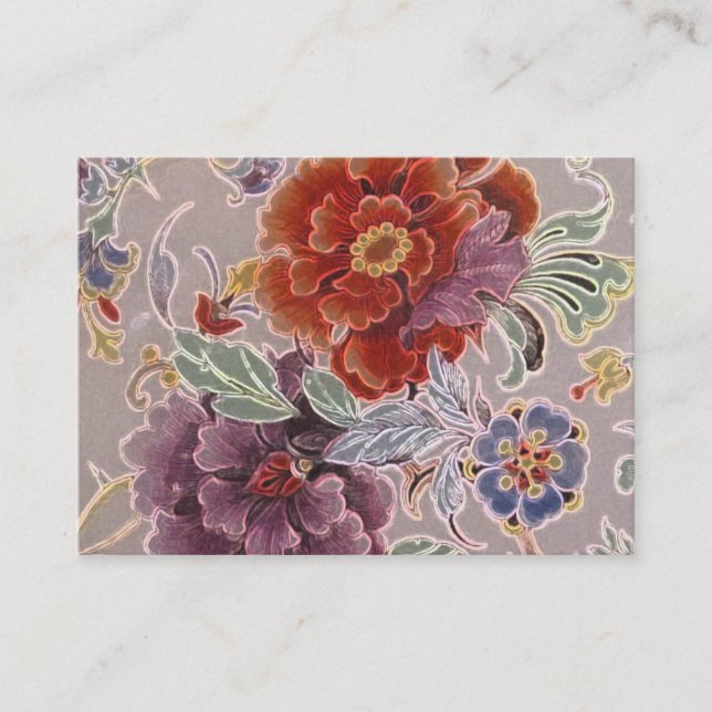 Carte De Visite Cru floral (Devant)