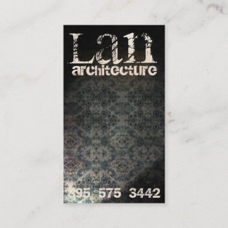 Carte De Visite Cru moderne