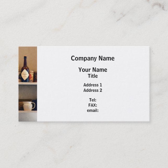 Carte De Visite Cuisine (Devant)