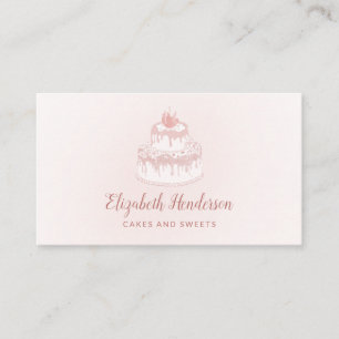 Carte De Visite Cuisine boulangerie Pâtisserie Chef Parties scinti