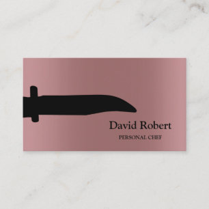 Carte De Visite Cuisine de chef personnalisée sur mesure Restauran