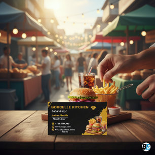 Carte De Visite Cuisine de qualité supérieure - Impression durable