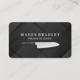 Carte De Visite Cuisine de restaurant Chef en train de cuisiner