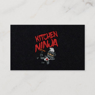 Carte De Visite Cuisine Ninja Cuisine barbecue