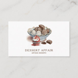 Carte De Visite Cuisinier Dessert Chef Sweets Maker