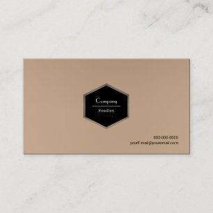 Carte de visite cuivre
