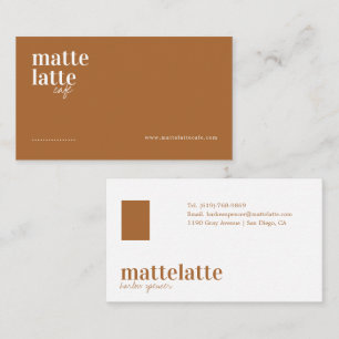 Carte De Visite Cuivre   Élégant Moderne Minimaliste Professionnel