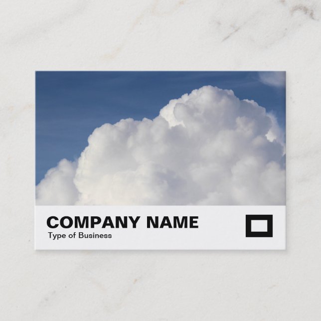 Carte De Visite Cumulus Cloud (Devant)