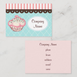 Carte de visite Cupcake