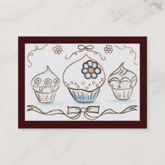 Carte de visite Cupcake