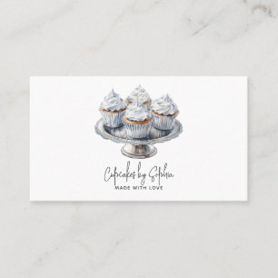 Carte De Visite Cupcake Baker boulangerie Chef Restauration