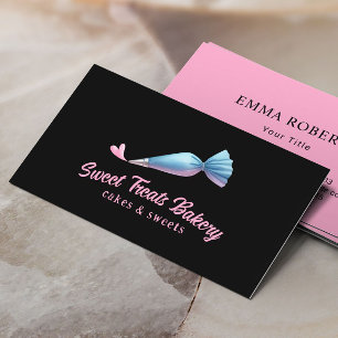 Carte De Visite Cupcake Boulangerie Pâtisserie Chef Cute Sac de tu