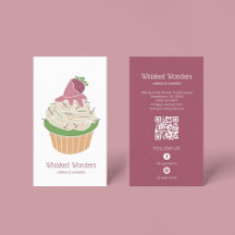 Cupcake Boulangerie Pâtisserie Chef QR Code