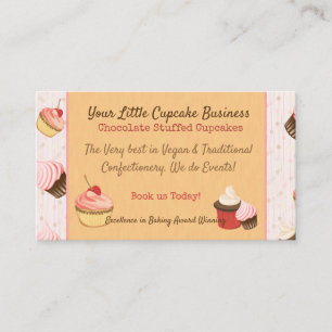 Carte De Visite Cupcake Fun