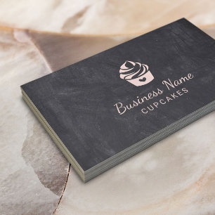 Carte De Visite Cupcake Sweet Cake Pâtisserie Chef boulangerie Cha