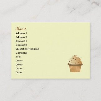 Carte De Visite Cupcakes