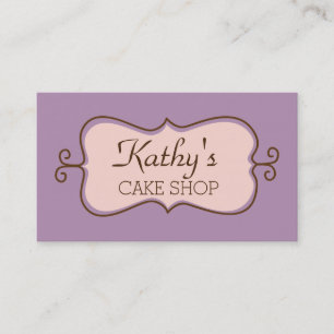 Carte De Visite Cupcakes, Gâteaux, Nourriture, Traiteur, Entrepris