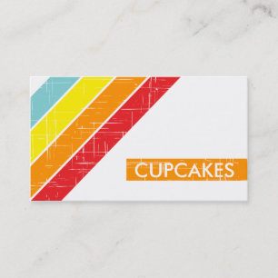 Carte De Visite CUPCAKES rétro