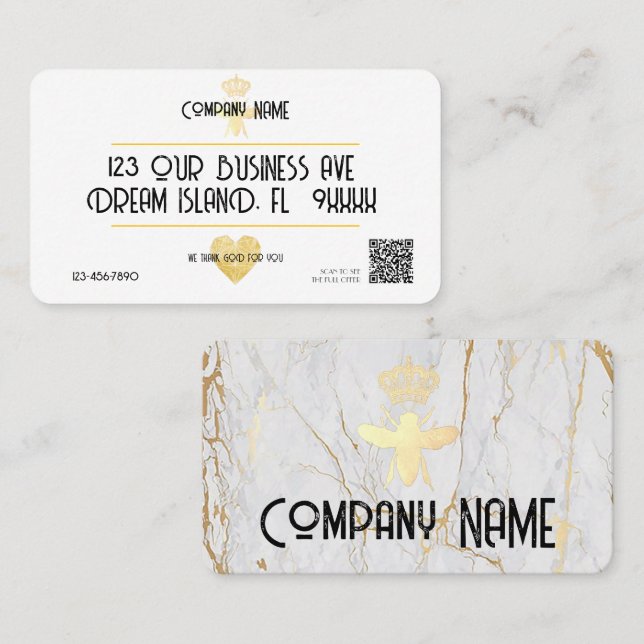 Carte De Visite Custom HEART Thank GOD For YOU Small Business Logo (Devant / Derrière)