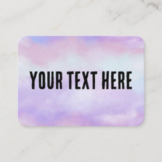 Carte De Visite Customisez votre propre