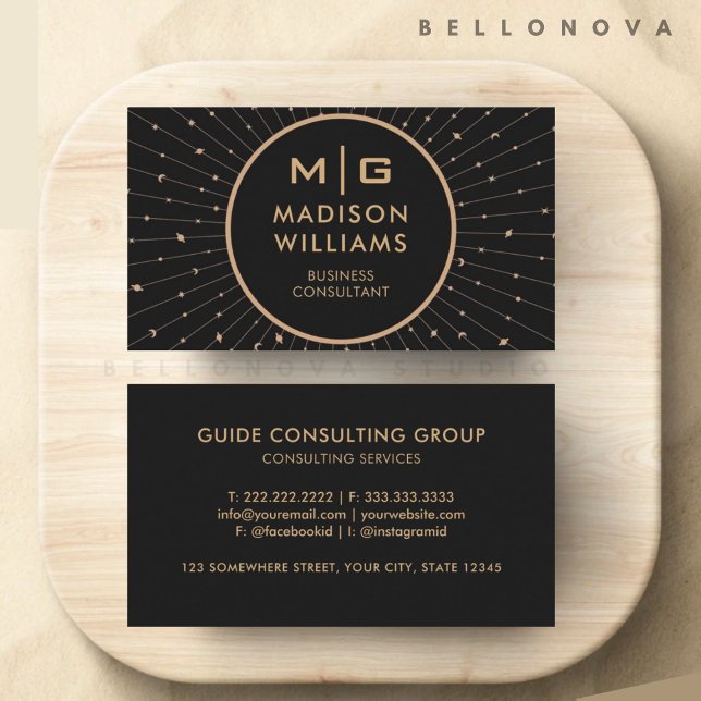 Carte De Visite Customizable Black Space Cosmos Professional  (Customizable Black Space Cosmos Professional Business Card)