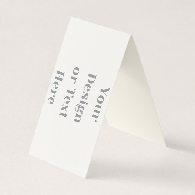 Carte De Visite Customizable Your Design or Text Here Personalized (Devant)