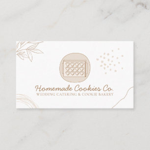 Carte De Visite Cute Blush Coeur Maison Cookies