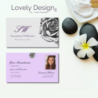 Cute Draed Rose Plain Grey Lilac Initiales Photo