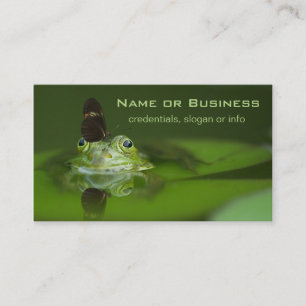 Carte De Visite Cute frog