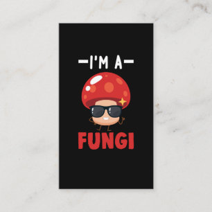 Carte De Visite Cute Fungi Garçons Filles Champignons
