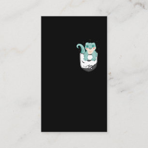 Carte De Visite Cute léopard Gecko Kawaii Reptile