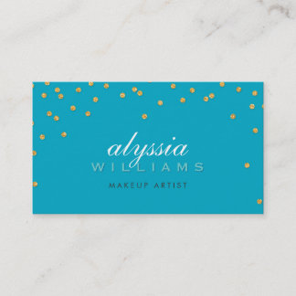 Carte De Visite CUTE mini confetti or brillant parties scintillant