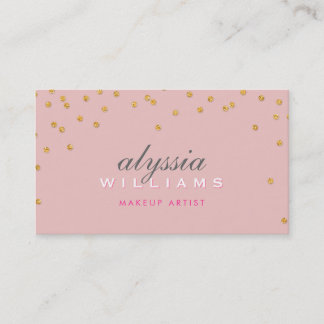 Carte De Visite CUTE mini confetti or brillant parties scintillant
