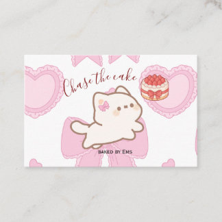 Carte De Visite Cutsey bakery business card