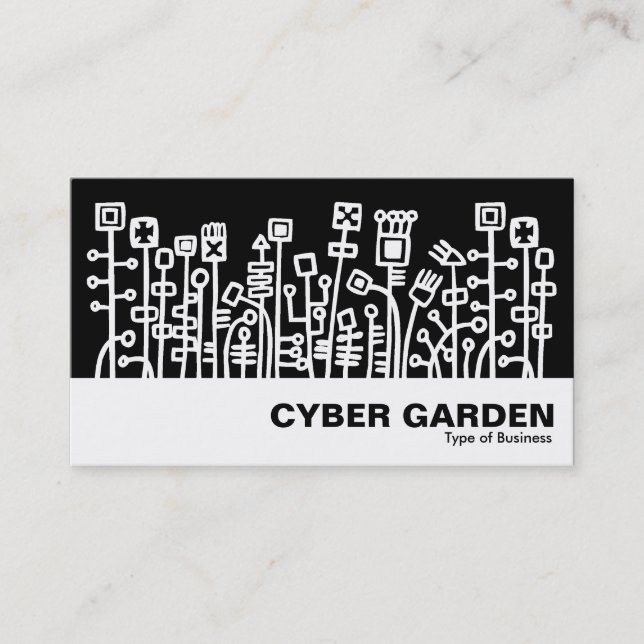 Carte De Visite Cyber Garden 01 (Devant)